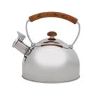Chaleira Mimo Style Apito 2,5 Litros Inox Alça Bambu - 7716