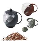 Chaleira para Chá e Café com Infusor Aço Inox e Vidro 750ml Chaleira para Chá e Café com Infusor Aço Inox e Vidro 750ml