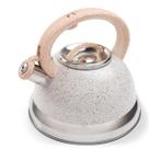 Chaleira roma indução 2,7 l com apito vanilla brinox