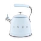 Chaleira SMEG Retro Stovetop Whistling 2.4L - Azul Pastel
