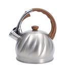 Chaleiras elétricas Chaleira de assobio de 2l para fogão a gás todos os fogões de aço inoxidável café chá crescente chaleira