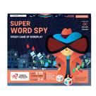 Chalk and Chuckles Super Word Spy jogos de palavras para crianças, adultos de 8 a 99 anos, diversão para a família, jogo de tabuleiro educativo, presentes para crianças de 8 anos ou mais Chalk and Chuckles Super Word Spy jogos de palavras para crianças, adultos de 8 a 99 anos, diversão para a família, jogo de tabuleiro educativo, presentes para crianças de 8 anos ou mais