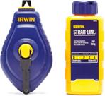Chalk Reel IRWIN Strait-Line Speedline com marcação azul Chalk Reel IRWIN Strait-Line Speedline com marcação azul