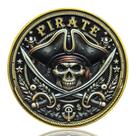 Challenge Coin LZWIN Pirate Adventure Skull & Crossed Sword Challenge Coin LZWIN Pirate Adventure Skull & Crossed Sword