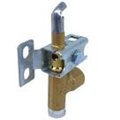 Chama piloto 1 saida para queimador vertical liva com injetor glp 0.25mm sem suporte