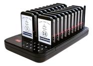 Chamador Wireless Restaurante 20 Pagers Sistema Filas Garcom Sem Fio 200m