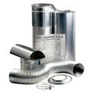 Chaminé com Flexível De Aquecedor À Gás 60mm - Westflex