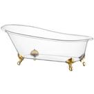 Champanheira Banheira King 12 Garrafas Transparente 25 Litros - Boccati