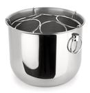 Champanheira Grande Inox Grande 12 Litros Com Separador Divisor De Garrafas Destacável 5 Garrafas Espumante Bar Festa Restaurante Alto Padrão Qualidade Forma Inox