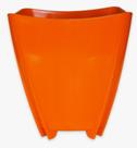 Champanheira Laranja 12L Polipropileno Balde de Gelo Cachepô Utensílios Festa Bar Restaurante Champanheira Laranja 12L Polipropileno Balde de Gelo Cachepô Utensílios Festa Bar Restaurante