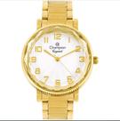 Champion feminino crystal dourado com vidro lapidado cn25596h