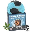 Champô Bar Otter co. Carvão de desintoxicação de biotina e óleo de melaleuca
