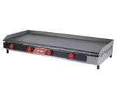 Chapa a Gás 1,30m x 48cm para Lanche e Carnes Espessura 9.5mm