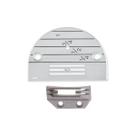 Chapa Agulha 4 Carreira Dente Costura leve Reta Industrial