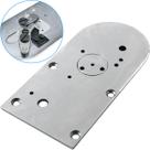 Chapa Agulha Completa Faca Fixa Movel Travete Juki LK-1850.