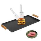 Chapa Bifeteira 30x60 Para Lanches Lanchonetes Com Acessórios