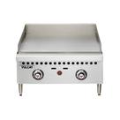 Chapa Bifeteira a Gás GLP Vulcan VCRG24T Profissional Inox 25,4mm 2 Queimadores Controle de Temperatura Chapa Bifeteira a Gás GLP Vulcan VCRG24T Profissional Inox 25,4mm 2 Queimadores Controle de Temperatura