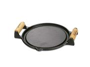 Chapa bifeteira de ferro redonda lisa 22,5cm Fogo Forte - Fumil (Cód. 0908)