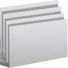 Chapa de aço Hicarer laminada a frio calibre 18 com 1,2 mm de espessura (30x40cm)