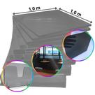 Chapa de Acrílico Fumê Esp. 3mm 100x100cm 1,0m x 1,0m Placa Transparente Premium Pureza 100 Por cento Virgem Puro Cast Chapa de Acrílico Fumê Esp. 3mm 100x100cm 1,0m x 1,0m Placa Transparente Premium Pureza 100 Por cento Virgem Puro Cast