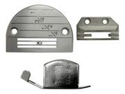 Chapa De Agulha Dente 4cc Guia Imã P Maquina Reta Industrial