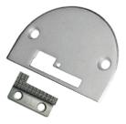 Chapa De Agulha Dente L Maquina Costura Reta Industrial