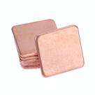 Chapa De Cobre-dissipador Calor Chipset Gpu -15mmx15mmx1mm - UNIDADE