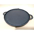 Chapa De Ferro Fundido Para Bife 32 Cm Bifeteira