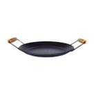 Chapa Disco Arado Aço Carbono Bifeteira Alça Madeira 40cm