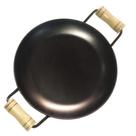 Chapa Disco Arado Chapa de Aço Alça Madeira 33cm