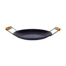 Chapa Disco de Arado Aço Carbono Bifeteira Alça Madeira 40cm Metalmig Chapa Disco de Arado Aço Carbono Bifeteira Alça Madeira 40cm Metalmig
