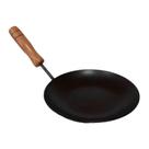 Chapa Disco de Arado Frita Ovo em Chapa de Aço 17cm para Fogão a Gás e Lenha Marrom Brassol