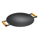 Chapa disco picanheira de ferro c/ alça madeira libaneza 15890 45cm