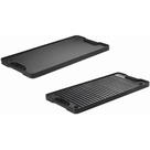 Chapa dupla face 50x25cm ferro fundido Panela Mineira