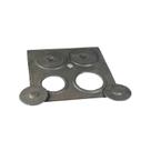 Chapa fogao 46x46 4furos quad.c/tp Chapa fogao 46x46 4furos quad.c/tp