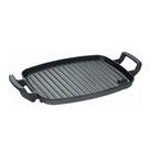 Chapa Grill Retangular Alça de Ferro Panela Mineira 30x24cm Chapa Grill Retangular Alça de Ferro Panela Mineira 30x24cm