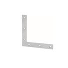 Chapa L 140 X 140 Aço Zincado 6 Furos