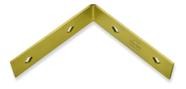 Chapa L para emenda de viga e coluna 20x20cm N-1 Forsul Dourada