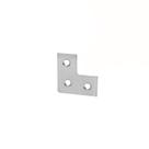 Chapa L Para Junção Em Madeira 30 X 30 Mm Aço Zincado
