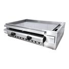 Chapa para Lanche 80cm Inox Profissional 8MM A GÁS