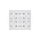 Chapa Perfurada Reta Uv Cor Branco Glacial 61 X 61 Cm