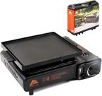 Chapa Portátil a Butano 7650 BTU Ignição Piezo Preta
