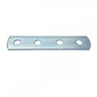 Chapa Uniao Hayner Zincada 125Mm Com 25 Pecas 697193