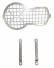 Chapam protetor de farol mod.grade p/bmw r 1200 gs premium 2014-prata (cód:872)
