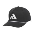 Chapéu adidas Midrange Snapback para homens preto/branco/cinza