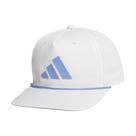 Chapéu adidas Midrange Structured High-Crown Snapback branco
