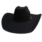 Chapeu American Cross Felt Preto Pralana 12487