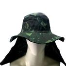 Chapéu Australiano com Proteção De Nuca - Camuflado Exército