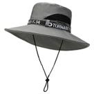 Chapéu Australiano Pescador Canavieiro Respirável Protetor Solar Pesca Trilha Camping Cor:CinzaTamanho:ÚnicoGênero:Uni Chapéu Australiano Pescador Canavieiro Respirável Protetor Solar Pesca Trilha Camping Cor:CinzaTamanho:ÚnicoGênero:Uni