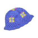 Chapéu Balde de Crochê Multicolorido Feminino - Estilo Y2K com Flores - Outono/Inverno